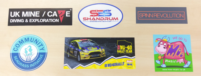 Gloss Vinyl Stickers